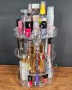 Acryl MakeUp Kosmetik Aufbewahrung Organizer Ständer 360° drehbarer platzsparend Glatte Oberfläche